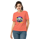 Women’s organic ribbed neck t-shirt | DJ PANDE 27