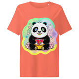 Women’s organic ribbed neck t-shirt | PANDE LIEBE 7