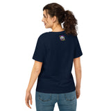 Women’s organic ribbed neck t-shirt | DJ PANDE 24