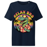 Women’s organic ribbed neck t-shirt | BRO RELAX 3