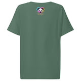 Women’s organic ribbed neck t-shirt | PANDA SONYA 6