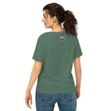 Women’s organic ribbed neck t-shirt | DJ PANDE 26
