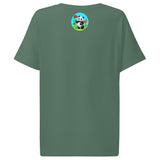 Women’s organic ribbed neck t-shirt  | PANDE BLUME LIEBE 6