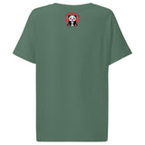 Women’s organic ribbed neck t-shirt | Panda Liebe 6