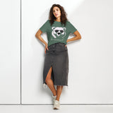 Women’s organic ribbed neck t-shirt | PAPA BEAR 13
