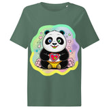 Women’s organic ribbed neck t-shirt | PANDE LIEBE 5