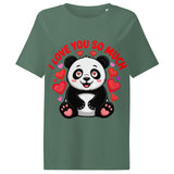 Women’s organic ribbed neck t-shirt | Panda Liebe 5