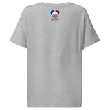 Women’s organic ribbed neck t-shirt | PANDA SONYA 14