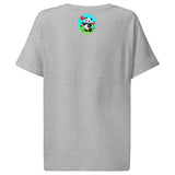 Women’s organic ribbed neck t-shirt  | PANDE BLUME LIEBE 14