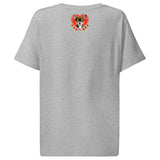 Women’s organic ribbed neck t-shirt | DOG LOVE 14
