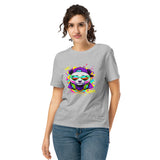 Women’s organic ribbed neck t-shirt | DJ PANDE 33