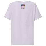 Women’s organic ribbed neck t-shirt | PANDA SONYA 12