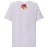 Women’s organic ribbed neck t-shirt | DOG LOVE 12