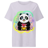 Women’s organic ribbed neck t-shirt | PANDE LIEBE 11