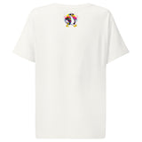 Women’s organic ribbed neck t-shirt | HANS URLAUB 18