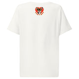 Women’s organic ribbed neck t-shirt | DOG LOVE 18