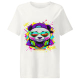 Women’s organic ribbed neck t-shirt | DJ PANDE 17