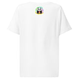 Women’s organic ribbed neck t-shirt | PANDE LIEBE 20