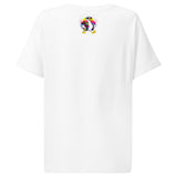 Women’s organic ribbed neck t-shirt | HANS URLAUB 20