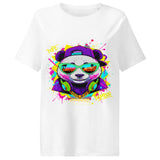 Women’s organic ribbed neck t-shirt | DJ PANDE 19